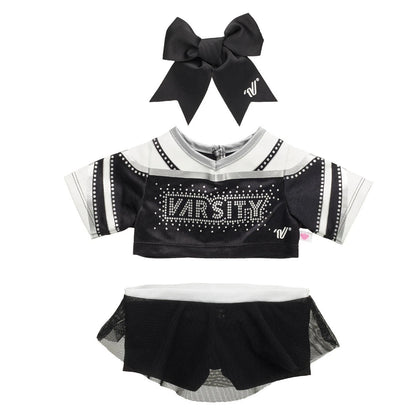 Varsity Spirit All-Star Black Cheer Uniform | Build-A-Bear® - US 4719