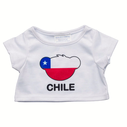 Online Exclusive Chile T-Shirt | Build-A-Bear - US 5940