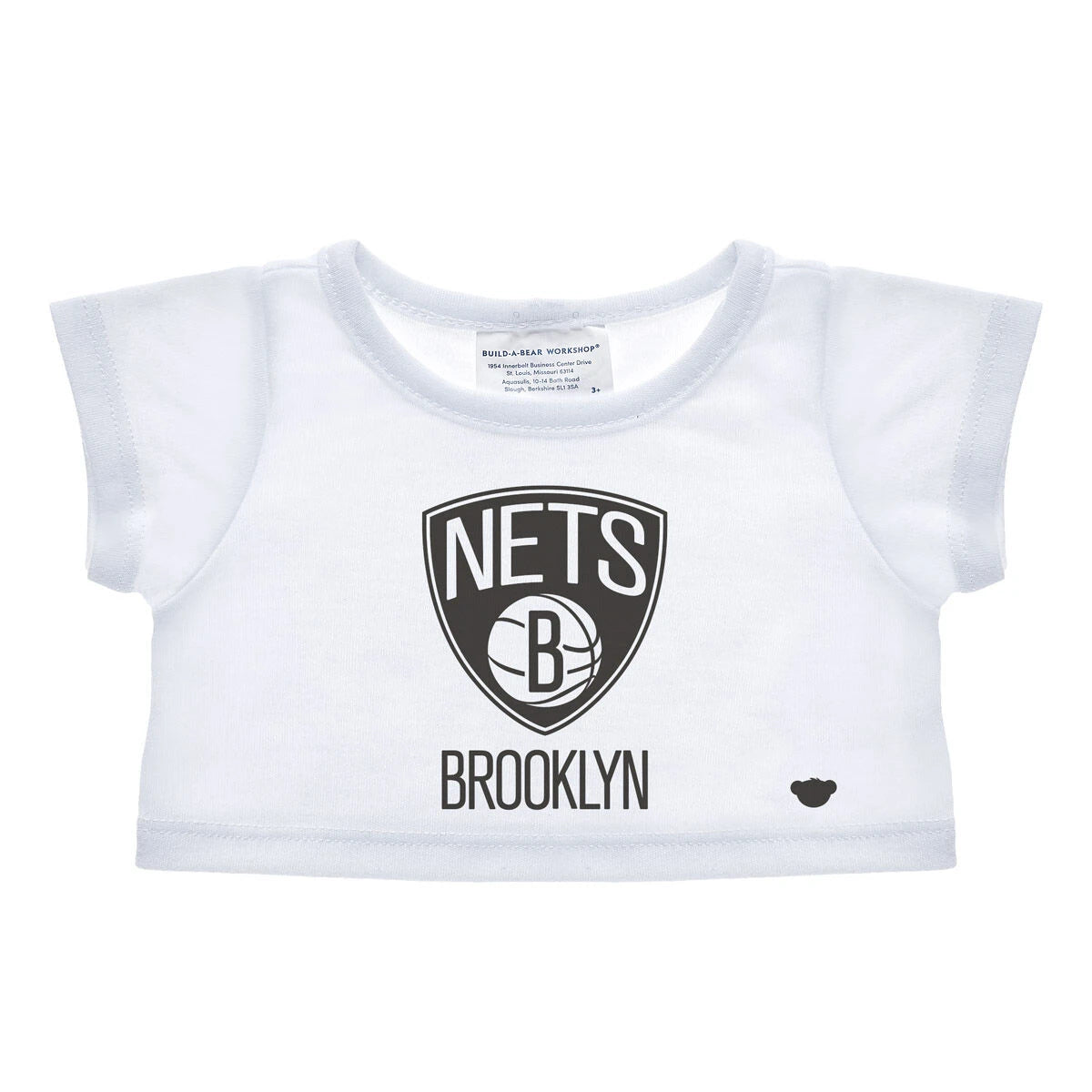 Brooklyn Nets T-Shirt for Stuffed Animals| Build-A-Bear® - US 1848