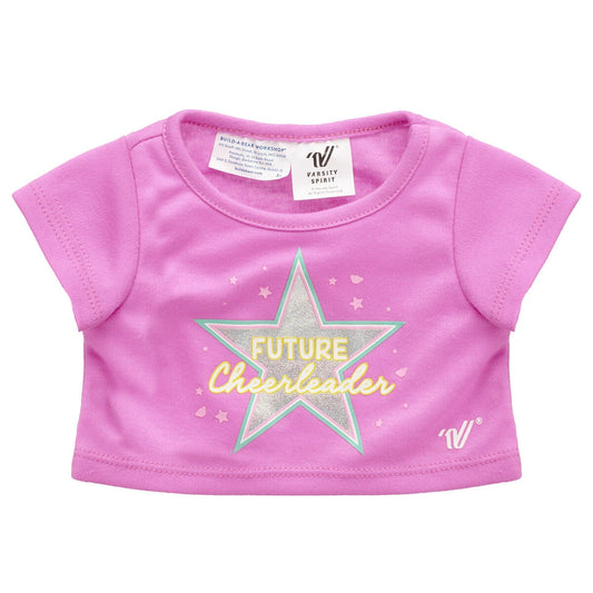 Online-Only Varsity Spirit Future Cheerleader Tee | Build-A-Bear® - US 8576