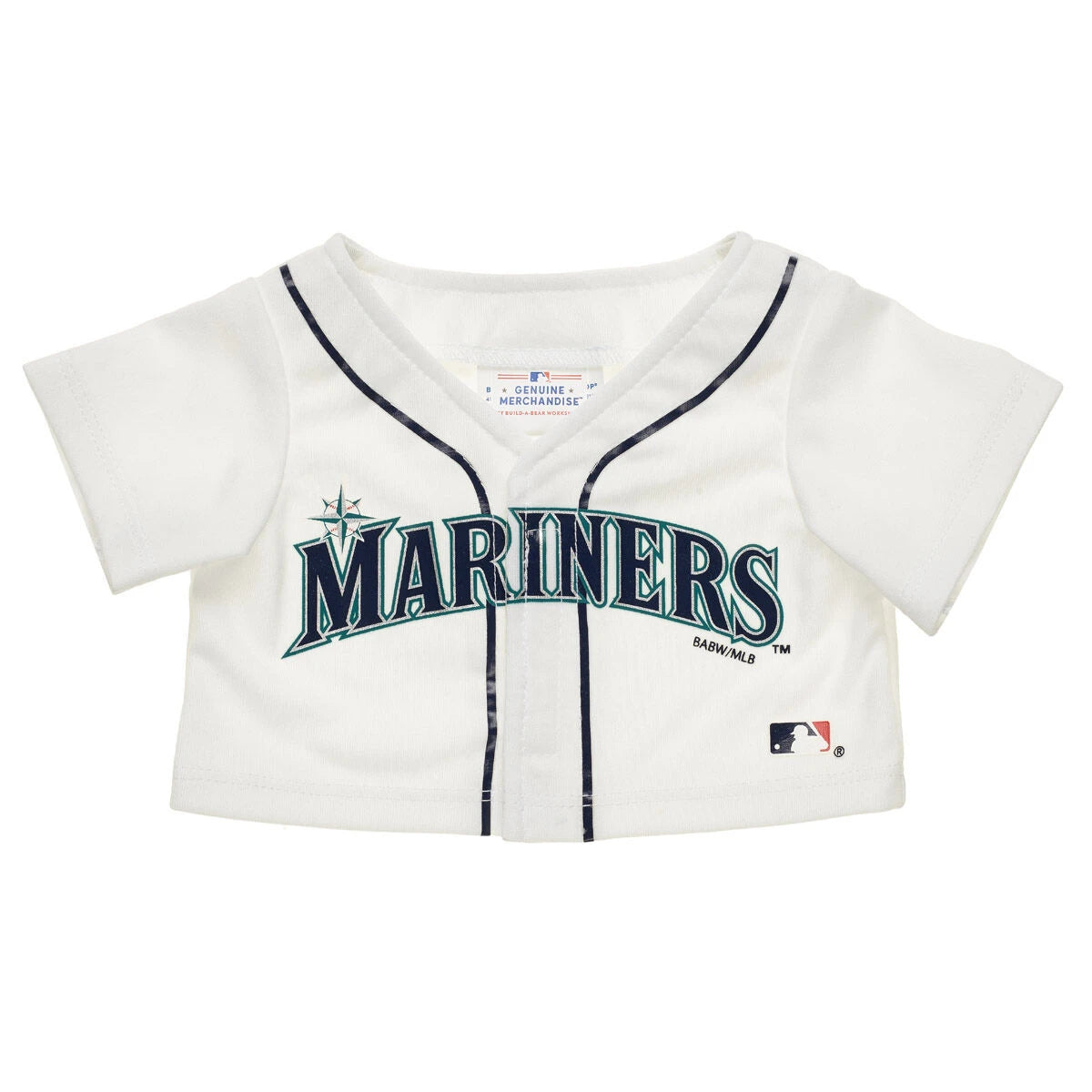 Seattle Mariners™ Baseball Jersey for Plush Toys | Build-A-Bear® - US 4736