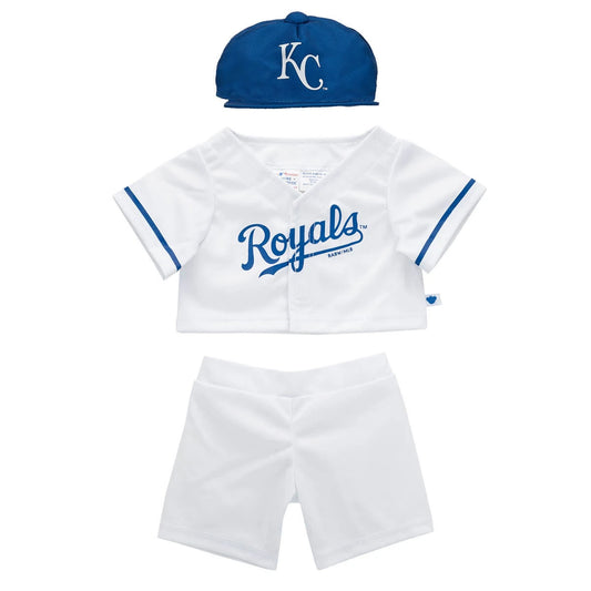 Kansas City Royals™ Uniform 3 pc. for Stuffed Animals | Build-A-Bear® - US 4349