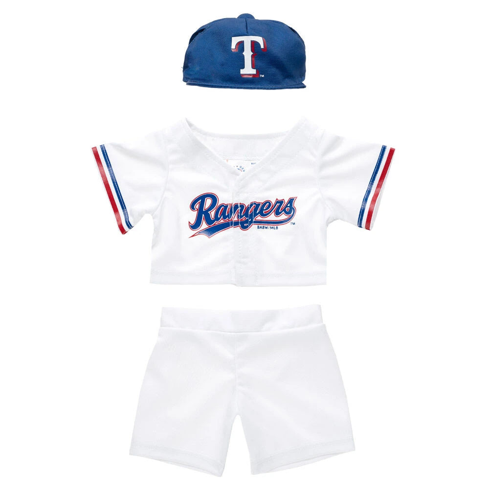 Texas Rangers™ Uniform 3 pc. for Stuffed Animals | Build-A-Bear® - US 8761
