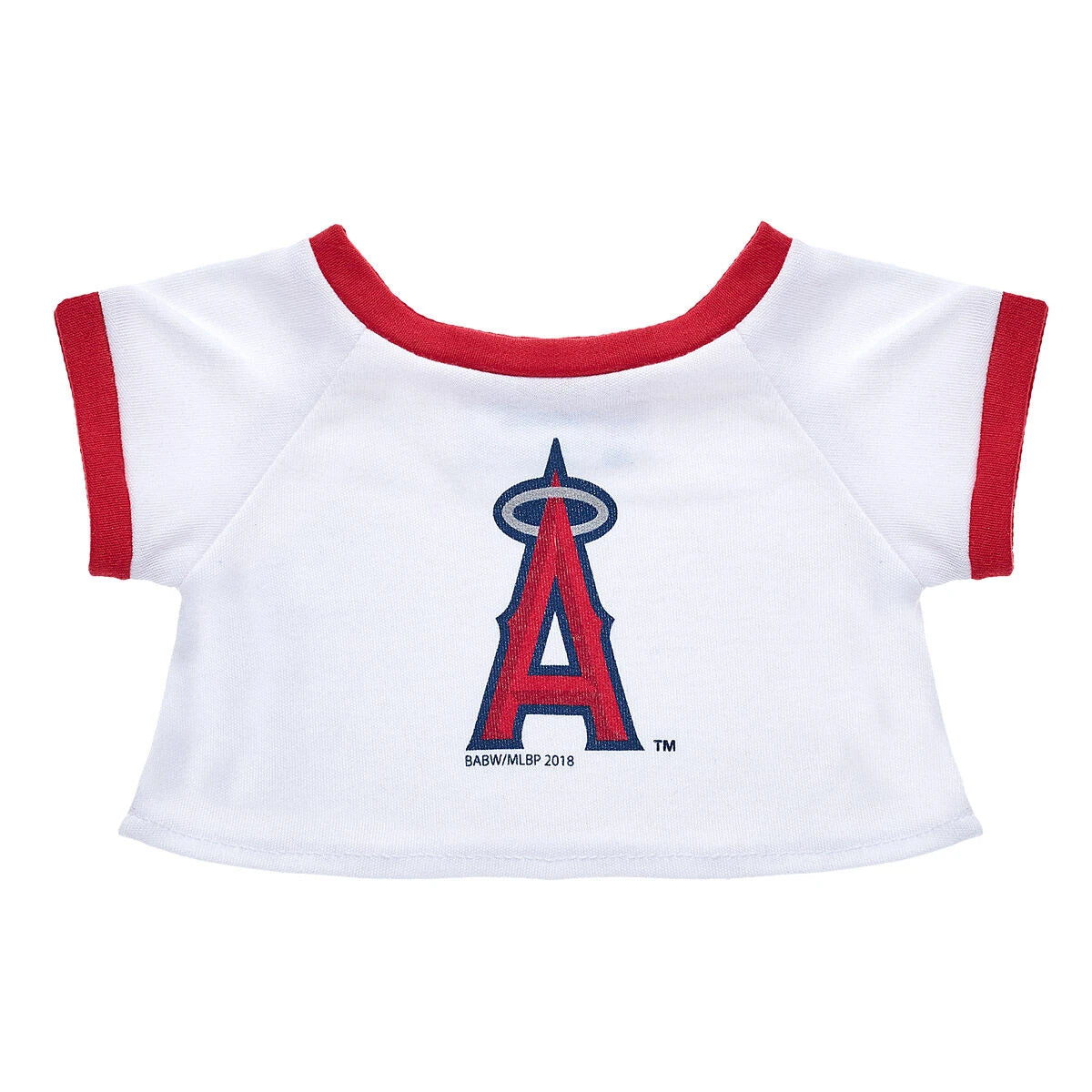 Los Angeles Angels™ Baseball T-Shirt for Stuffed Animals | Build-A-Bear® - US 2870