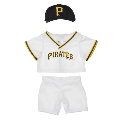 Pittsburgh Pirates™ Uniform 3 pc. for Stuffed Animals | Build-A-Bear® - US 6920