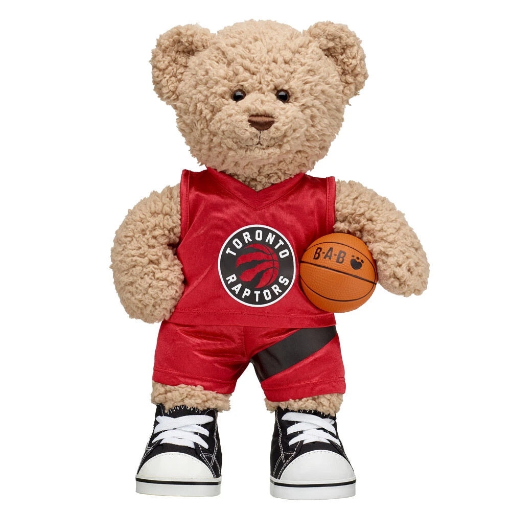 Timeless Teddy Bear Toronto Raptors Basketball Gift Set - US 8481