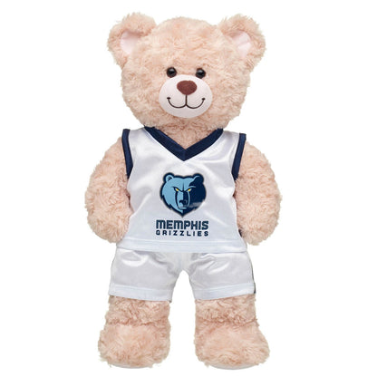 Memphis Grizzlies Uniform 2 pc. for Stuffed Animals | Build-A-Bear® - US 8339