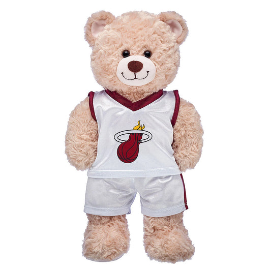 Miami Heat Uniform - 2014 NBA Basketball | Build-A-Bear® - US 4559