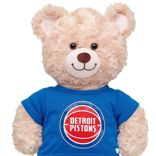 Detroit Pistons Stuffed Animal T-Shirt | Shop Now at Build-A-Bear® - US 4235