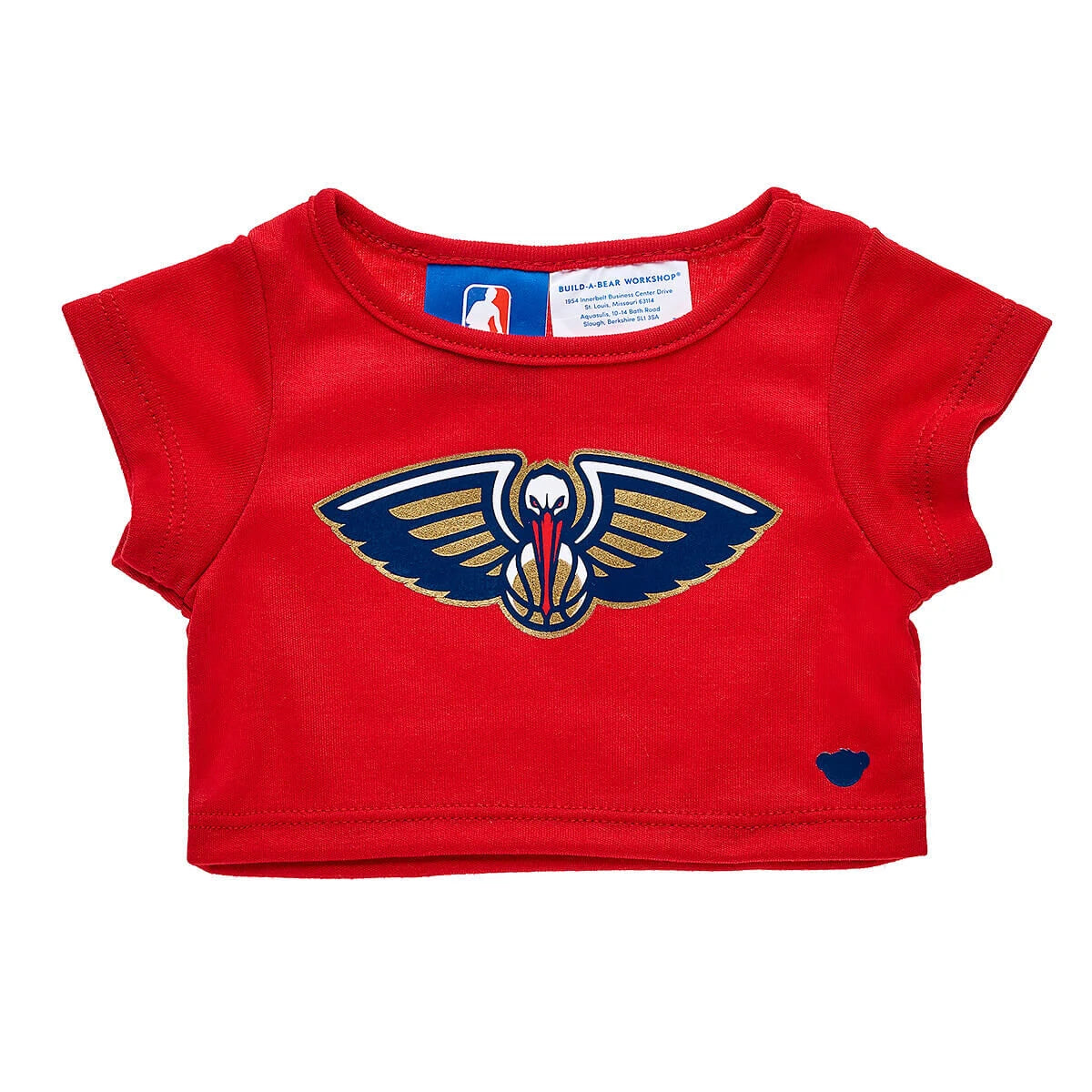 New Orleans Pelicans T-Shirt for Stuffed Animals | Build-A-Bear® - US 7887