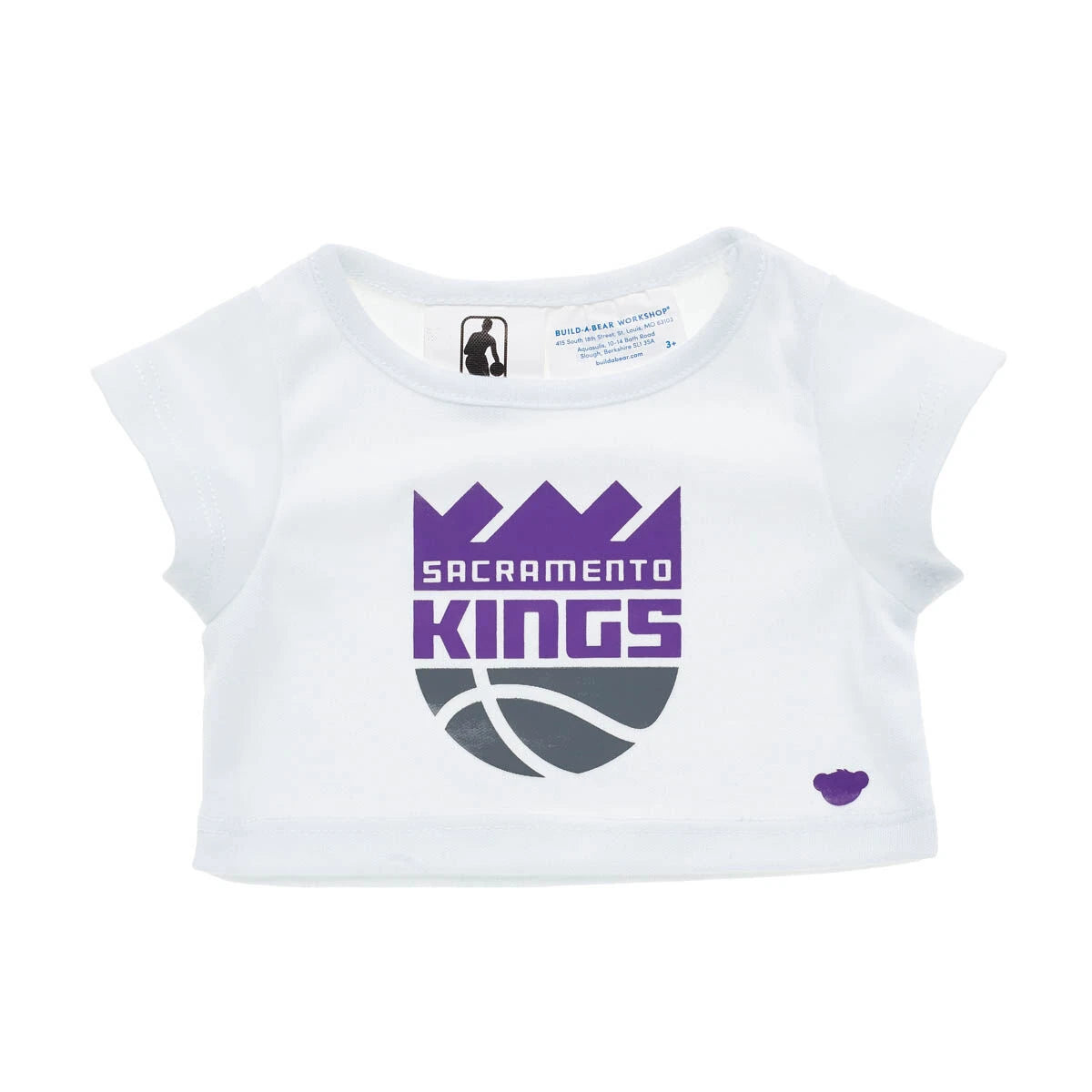 Sacramento Kings T-Shirt for Stuffed Animals | Build-A-Bear® - US 7635