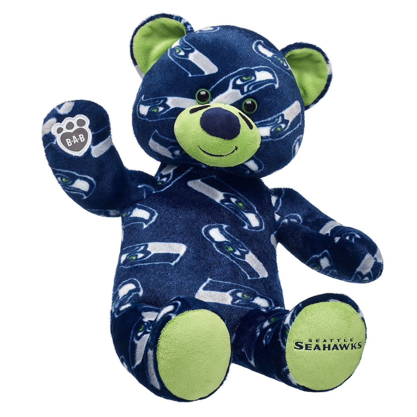 Seattle Seahawks Teddy Bear | Build-A-Bear® - US 2144