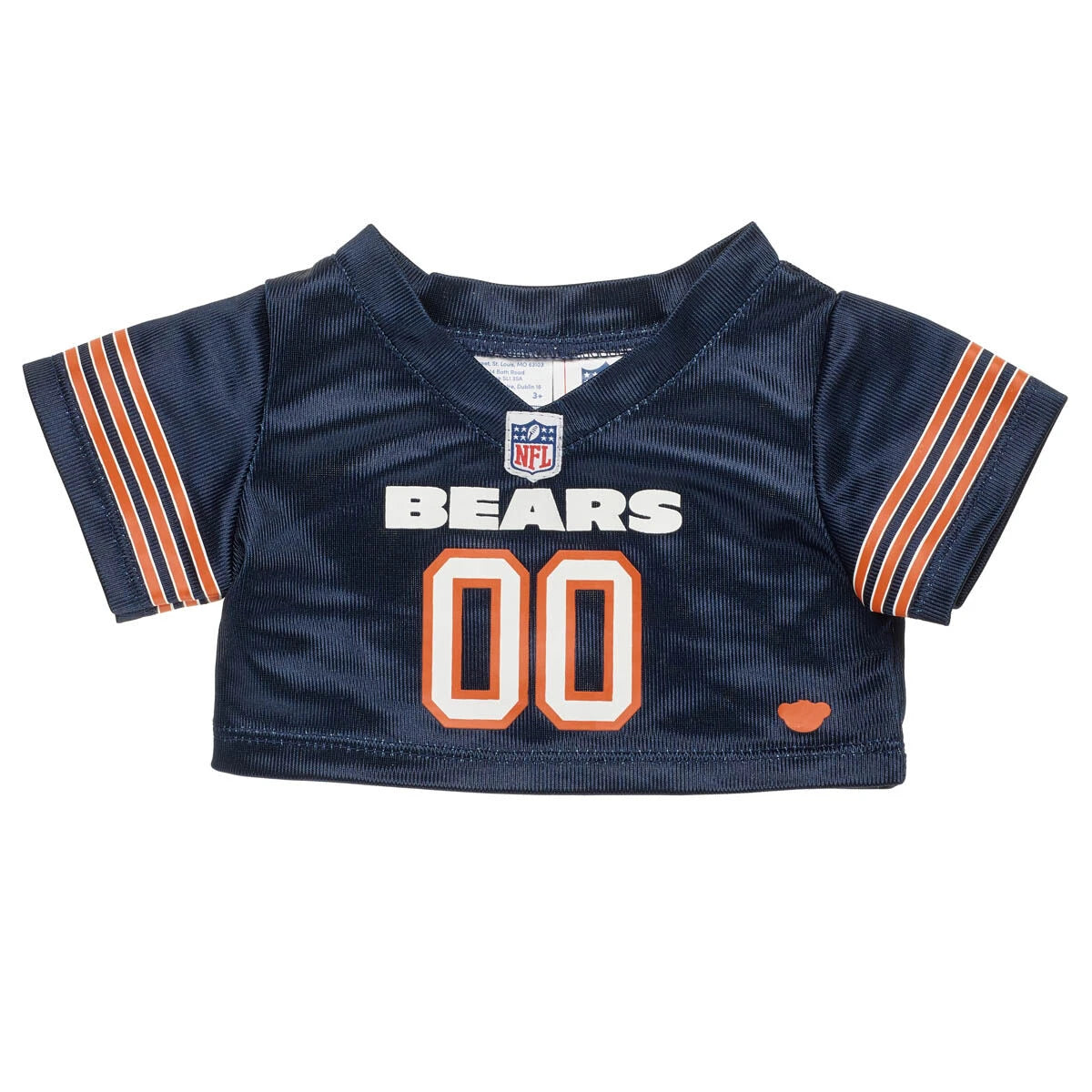 Chicago Bears Teddy Bear Fan Hat and Football Gift Set - US 9879