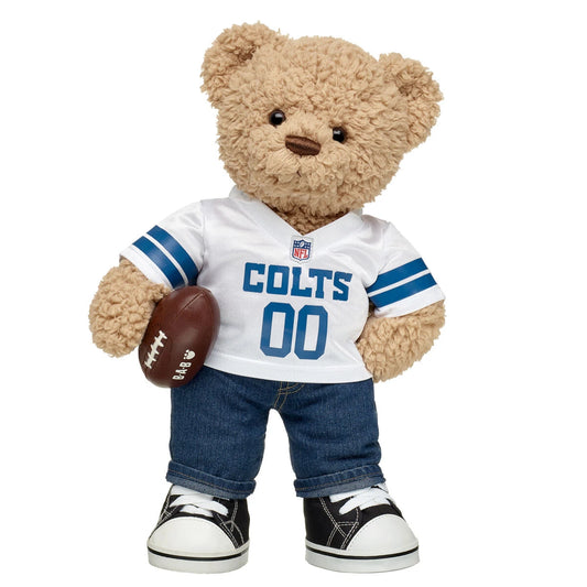 Timeless Teddy Football Indianapolis Colts Gift Set | Build-A-Bear® - US 4609