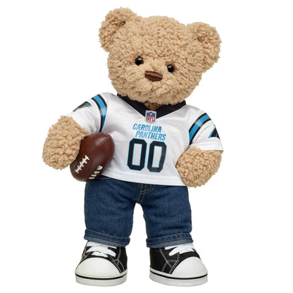 Timeless Teddy Football Carolina Panthers Gift Set | Build-A-Bear® - US 9544