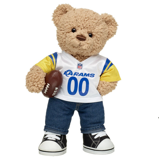Timeless Teddy Football Los Angeles Rams Gift Set | Build-A-Bear® - US 7807