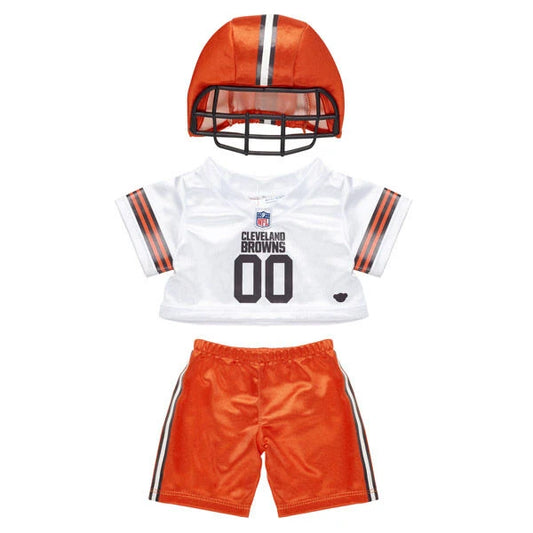 Cleveland Browns 3 pc. Stuffed Animal Uniform | Shop at Build-A-Bear® - US 9764