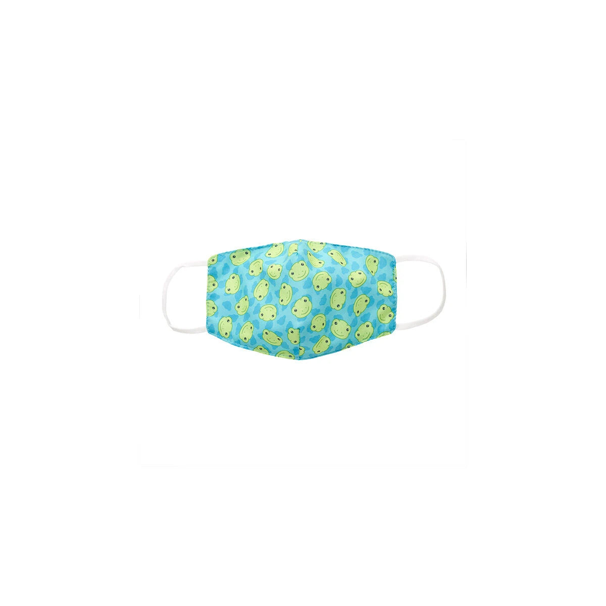 Child-Size Spring Green Frog Face Mask | Build-A-Bear® - US 5265