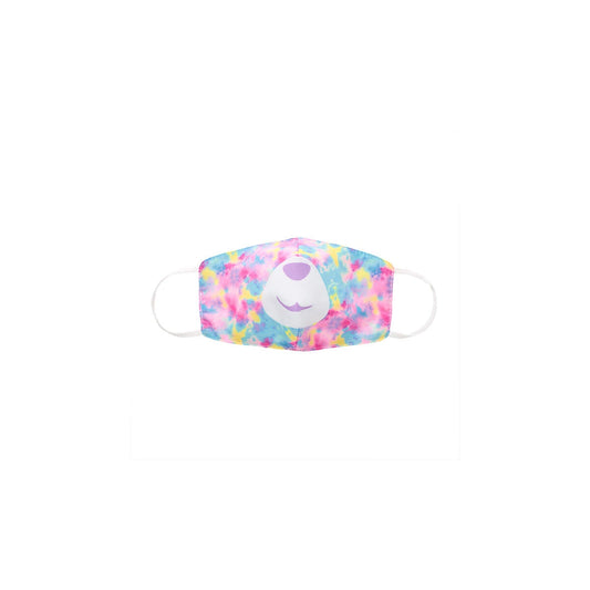 Child-Size Tie-Dye Bear Face Mask | Build-A-Bear® - US 9418