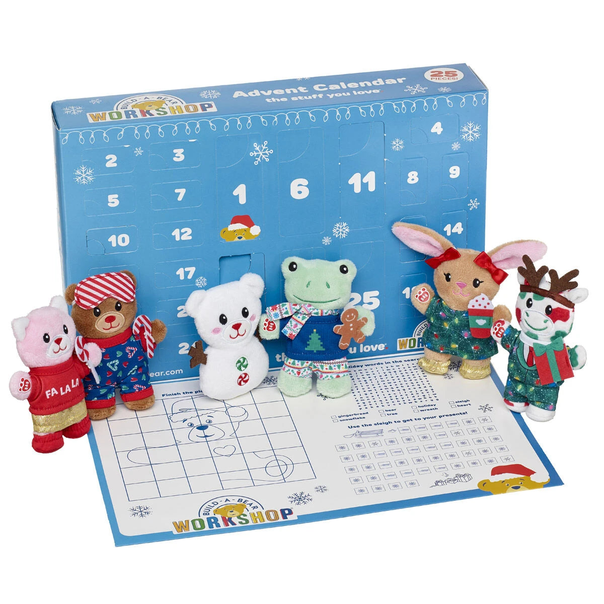2025 Advent Calendar - 25 Pieces Included | Build-A-Bear® - US 5791