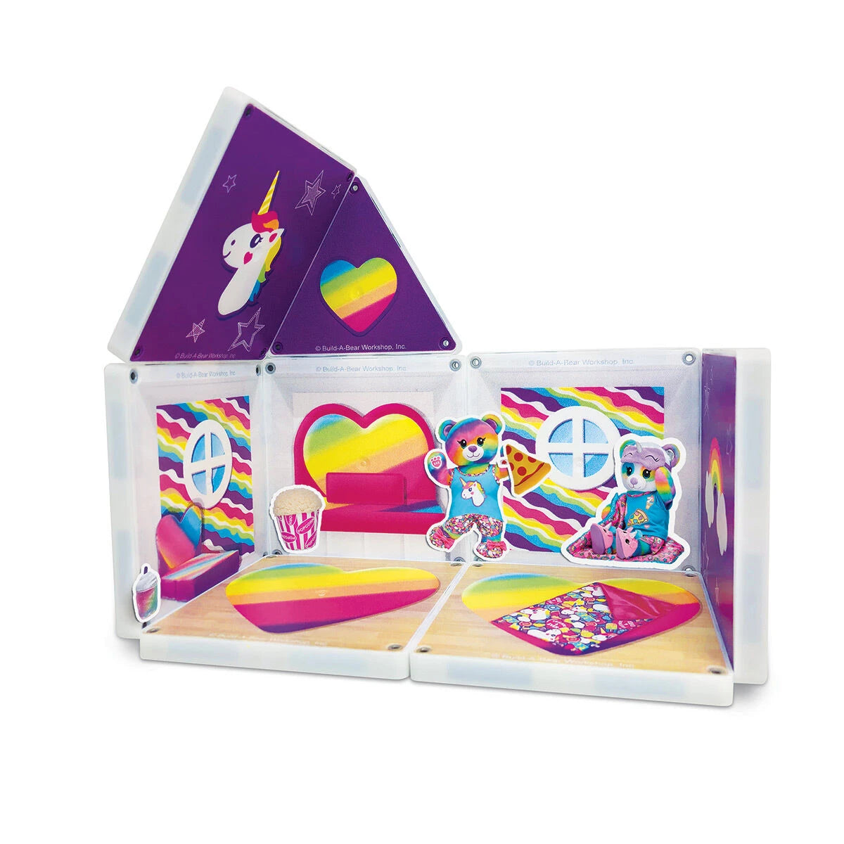 Magna-Tiles® Pajama Party Cub Condo for Stuffed Animals | Build-A-Bear® - US 2256