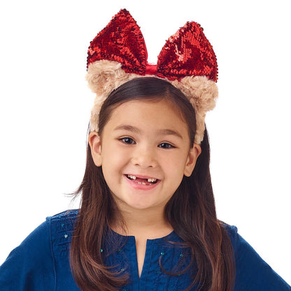 Sequin Bow Bear Headband for Kids | Build-A-Bear® - US 9422