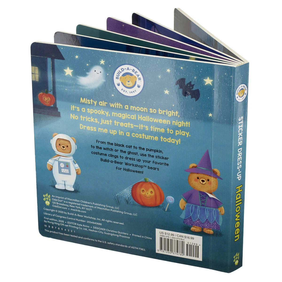 Halloween Sticker Book | Build-A-Bear® - US 6453