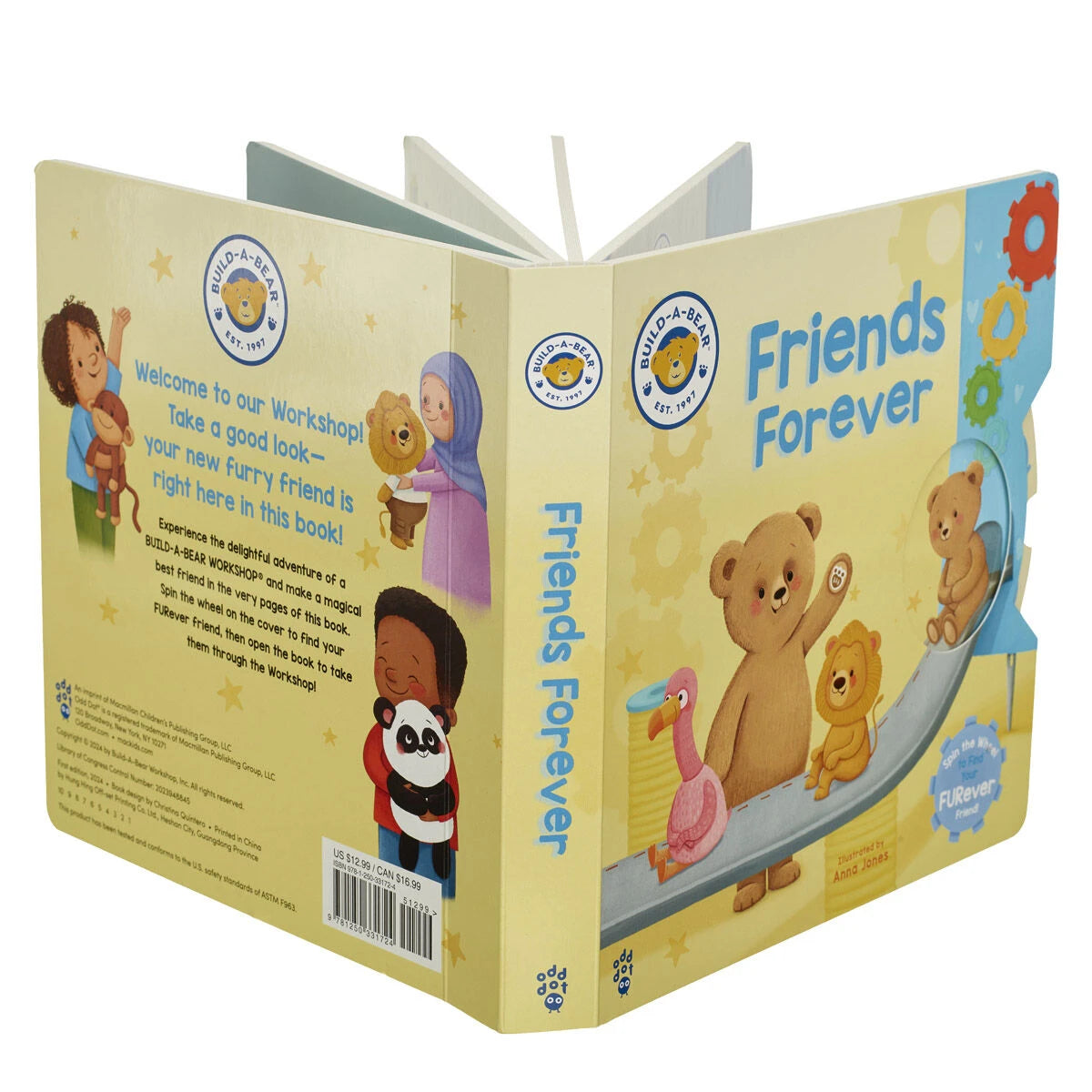 "Friends Forever" Board Book | Build-A-Bear® - US 3728