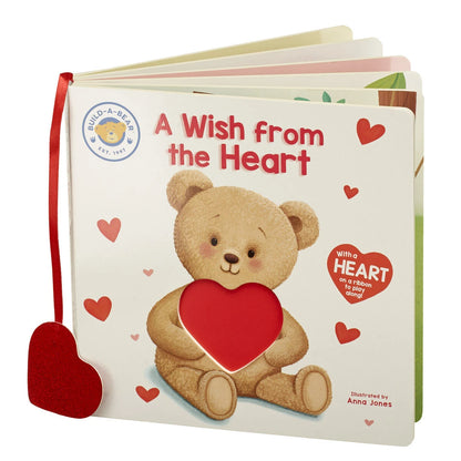 "A Wish from the Heart" Board Book | Build-A-Bear® - US 5453
