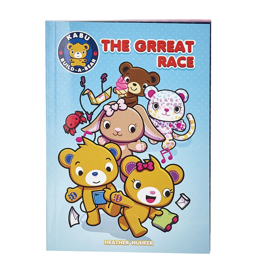 Kabu™ "The Grreat Race" Graphic Novel for Stuffed Animals | Build-A-Bear® - US 6553