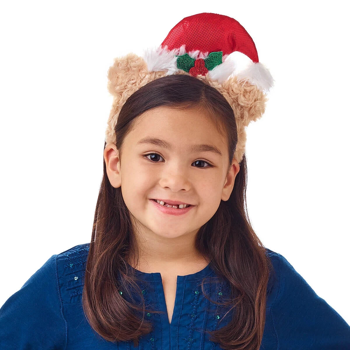 Santa Hat Bear Headband for Kids | Build-A-Bear® - US 7691