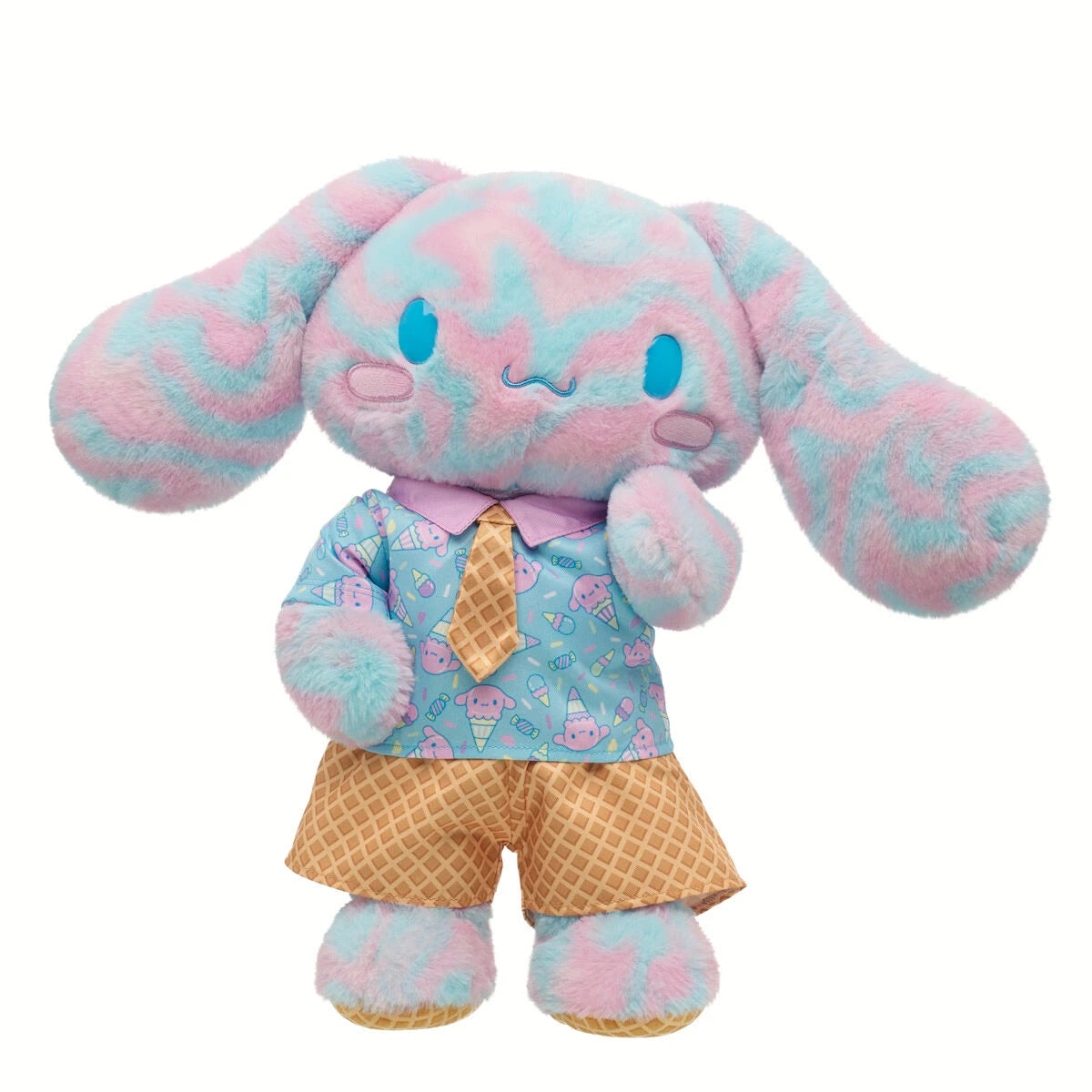 Sanrio Hello Kitty &amp; Friends Bubblegum Ice Cream Cinnamoroll Plush | Build-A-Bear - US 3899