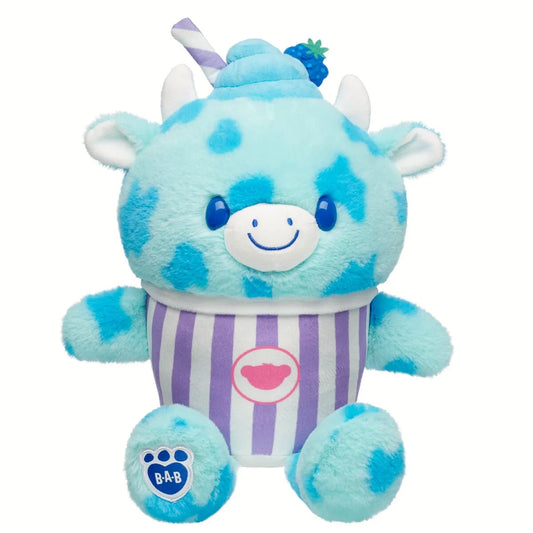 Blue Raspberry Cow Slushie Plushie | Build-A-Bear - US 7134