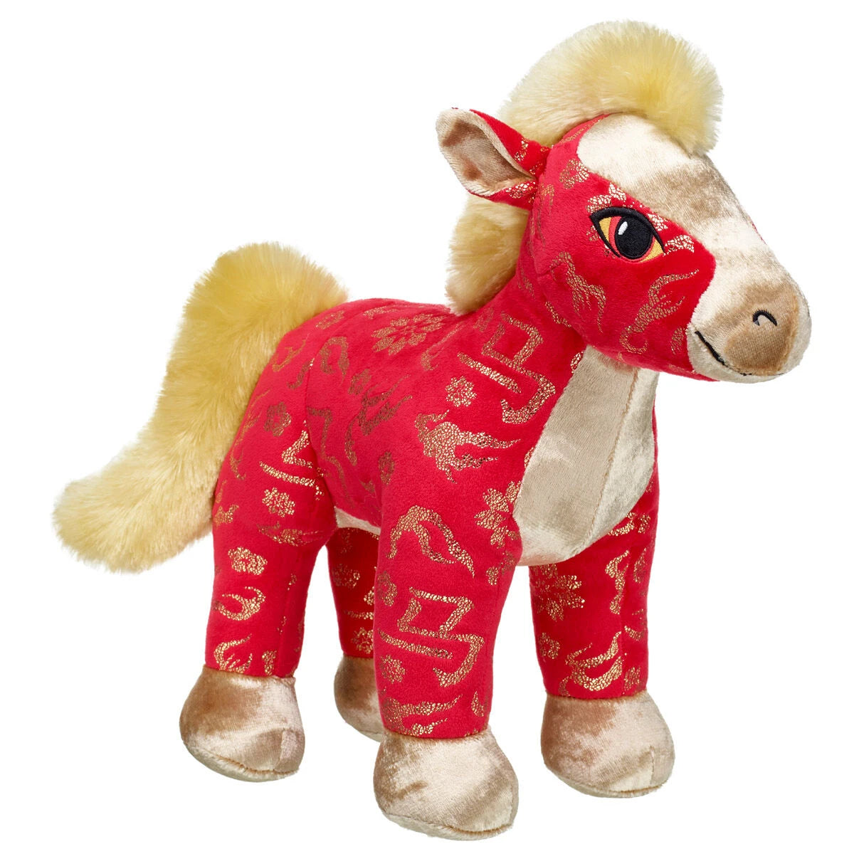 Red &amp; Gold Horse | Build-A-Bear - US 2886