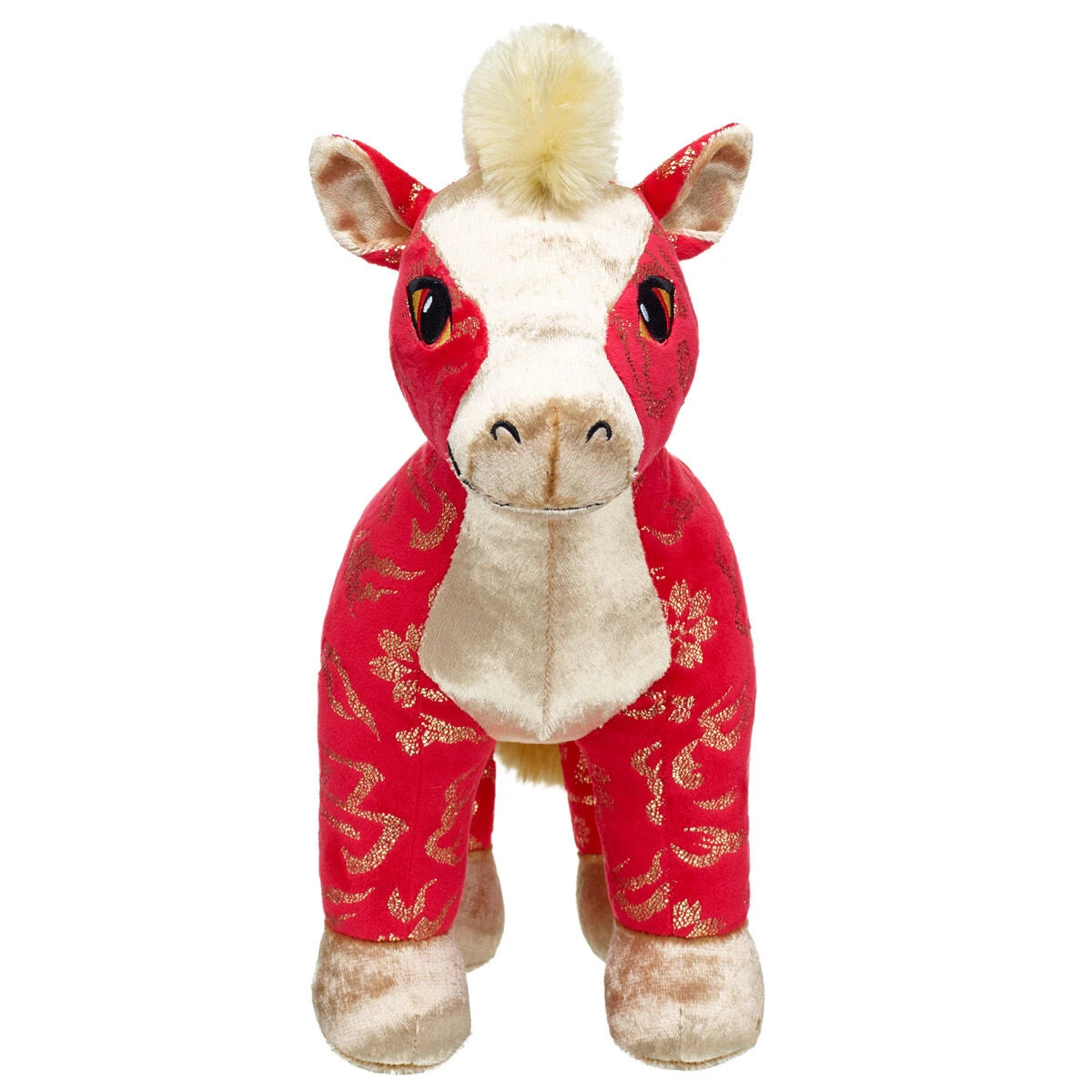 Red &amp; Gold Horse | Build-A-Bear - US 9694