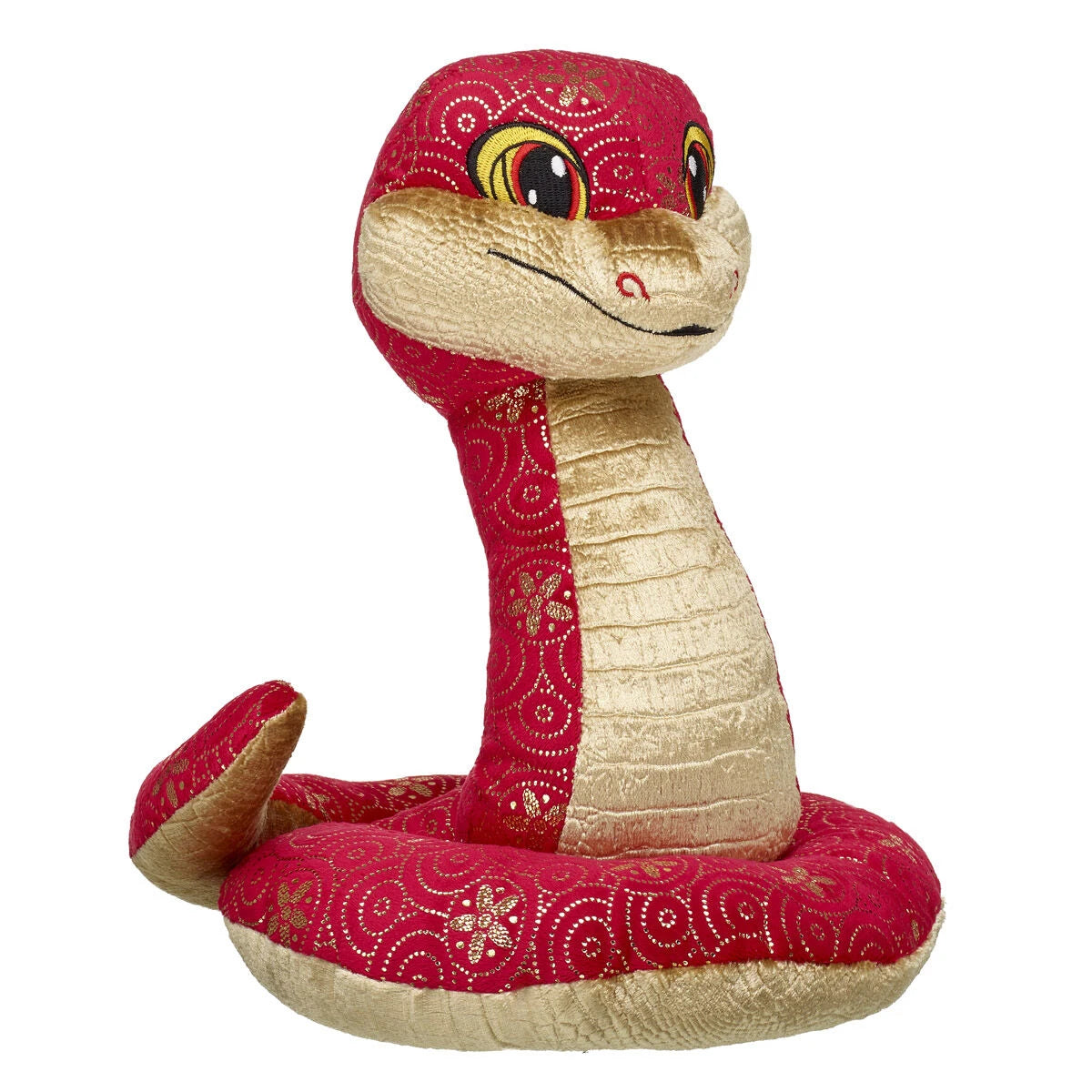 Lunar New Year Red and Gold Snake Stuffed Animal | Build-A-Bear® - US 1130