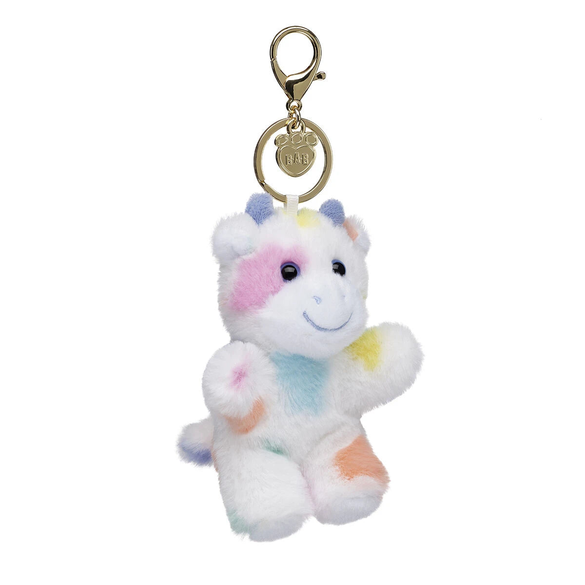 Colorful Splatter Cow Plush Bag Charm | Build-A-Bear - US 5269