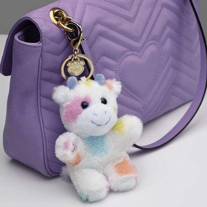Colorful Splatter Cow Plush Bag Charm | Build-A-Bear - US 5269