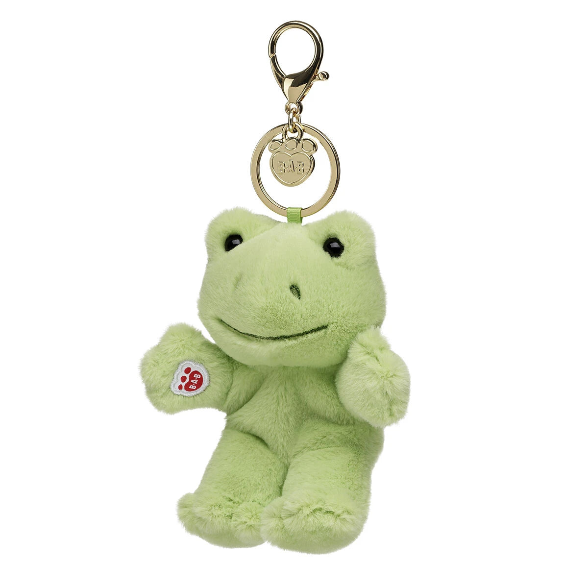 Spring Green Frog Plush Bag Charm | Build-A-Bear - US 6131