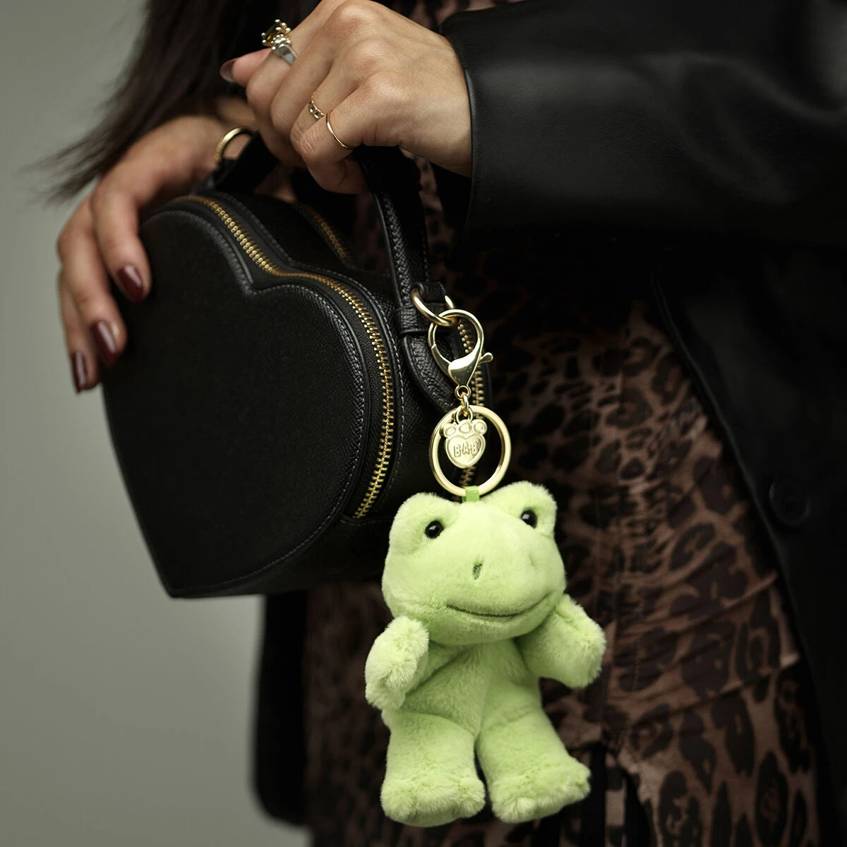 Spring Green Frog Plush Bag Charm | Build-A-Bear - US 3687
