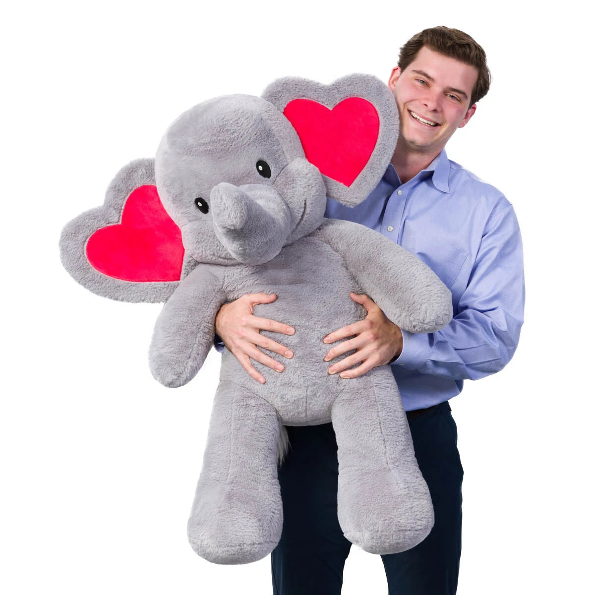 Giant Love You Tons Elephant Stuffed Animal | Build-A-Bear - US 8262