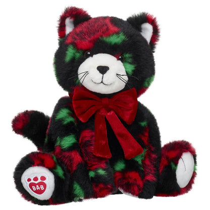 Red Rose Kitty Stuffed Animal w/ Red Velvet | Build-A-Bear - US 2777