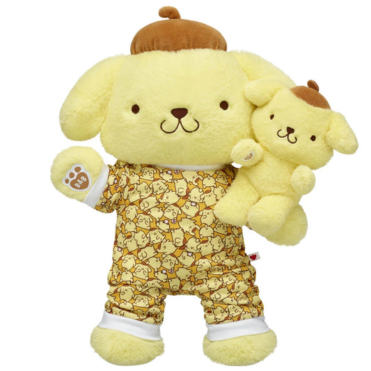 Sanrio® Pompompurin™ Plush with Mini Bean® | Build-A-Bear® - US 5895