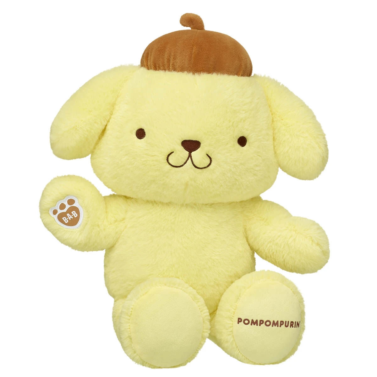 Sanrio Hello Kitty and Friends® Pompompurin™ Stuffed Animal Gift Set with Sleeper and Slippers | Build-A-Bear® - US 2063