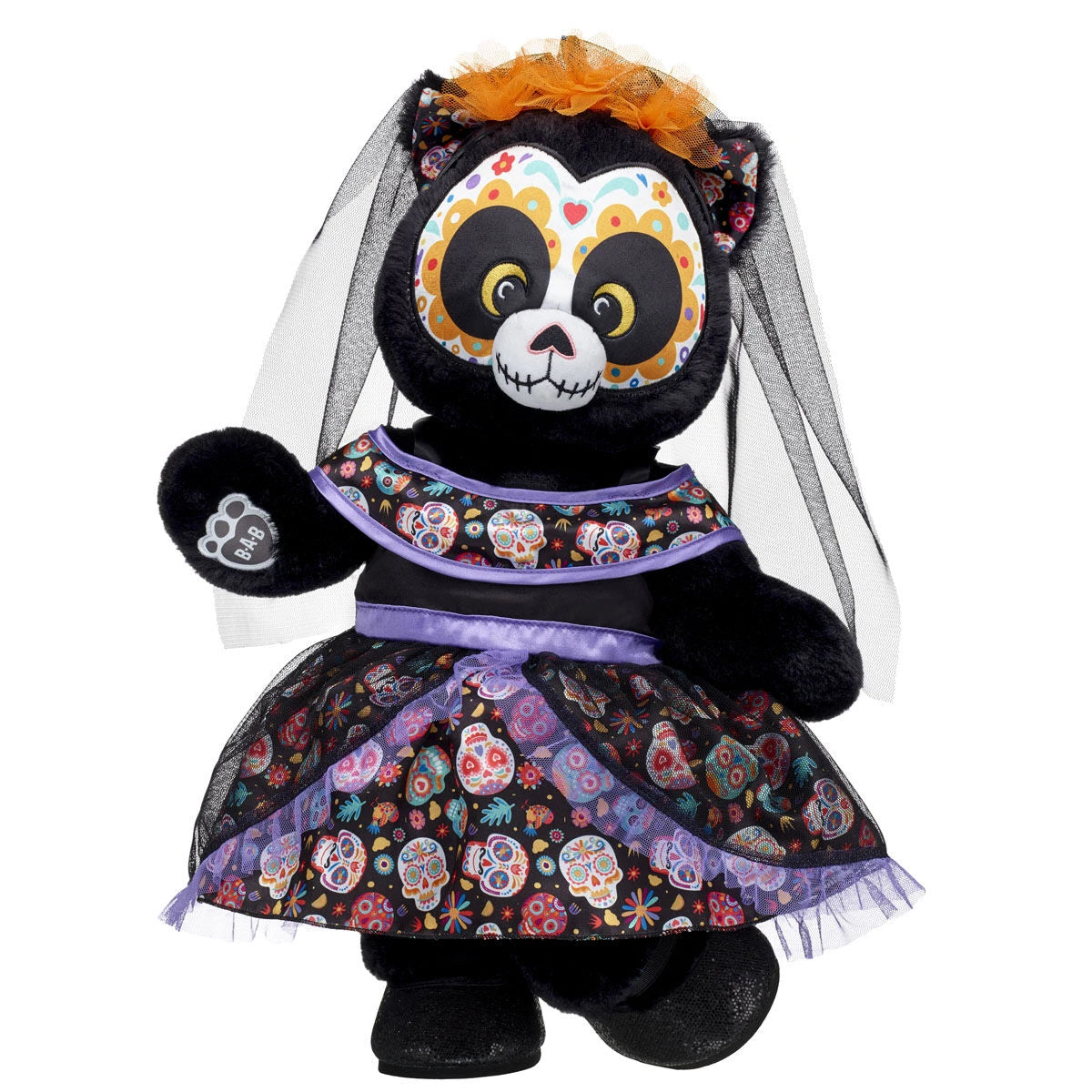 Día de los Muertos Cat Plush Dress Gift Set | Build-A-Bear® - US 1487