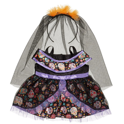 Día de los Muertos Cat Plush Dress Gift Set | Build-A-Bear® - US 4584