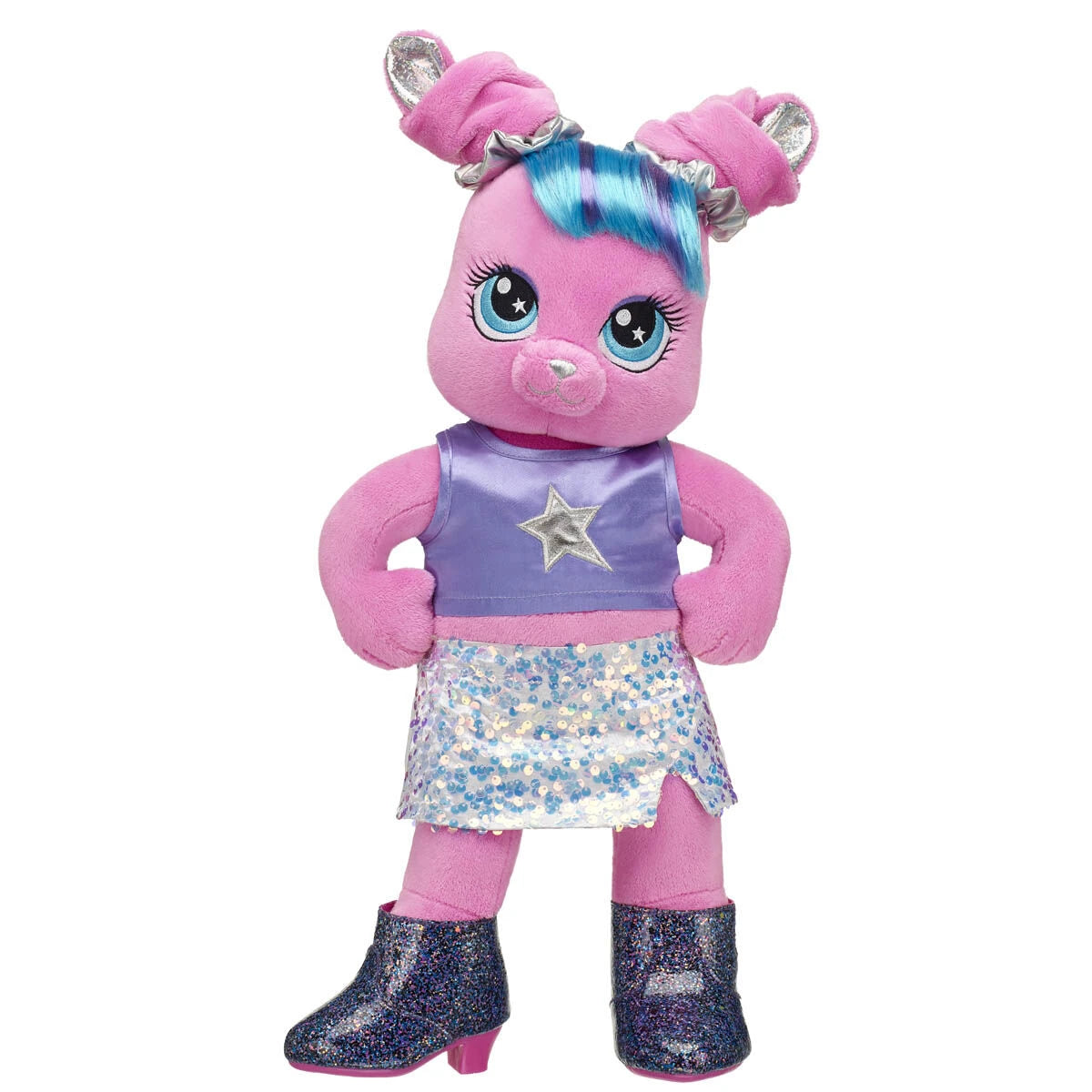 Honey Girls Risa Rabbit Sparkly Plush Toy Gift Set - US 1393