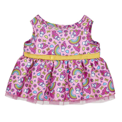 Sanrio Hello Kitty and Friends® My Melody™ Plush Gift Set with Rainbow Dress | Build-A-Bear® - US 9863