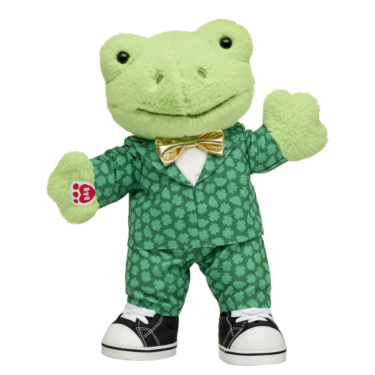 Spring Green Frog St. Patrick's Day Gift Set | Build-A-Bear® - US 2714