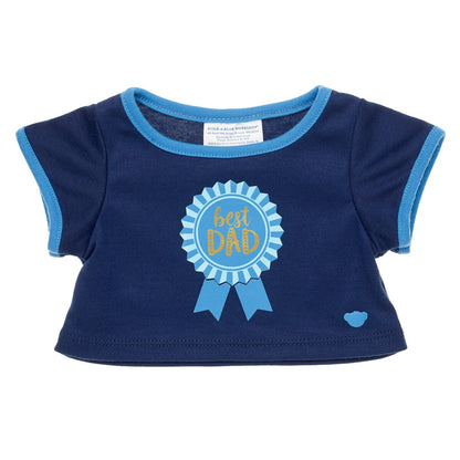 Plush Toy Best Dad T-Shirt | Build-A-Bear® - US 5856
